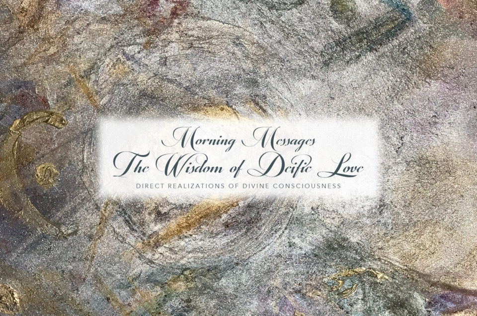 Look Out As The Original Presence, One Real, One Love